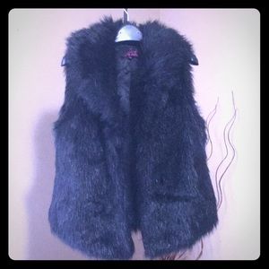 Furry vest
